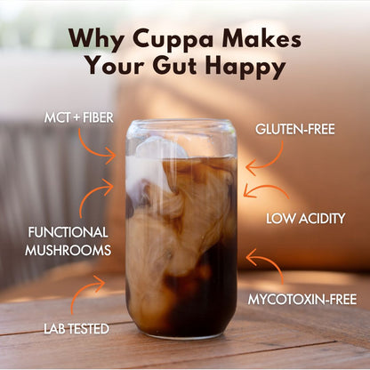 Cuppa Lion's Mane Ashwagandha Healthy Coffee 24 Servings